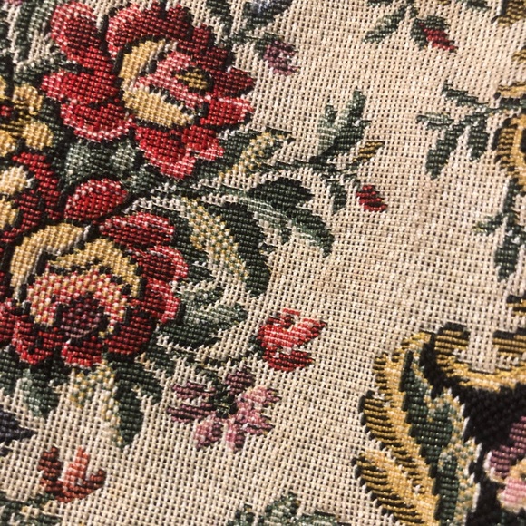 Vintage 1956 French Tapestry Mini Bag Mint Cond. - Picture 4 of 8